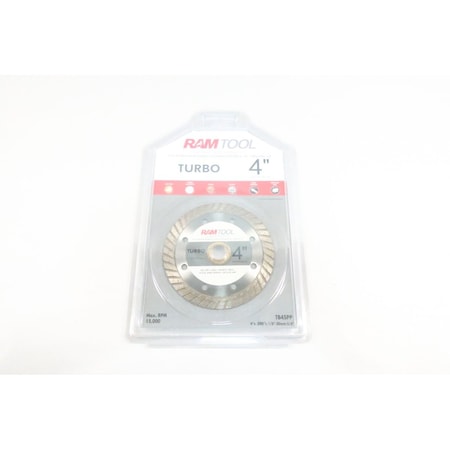 Ram Tool 4In X 0.08In X 7/8In Saw Blades & Accessory TB4SPP